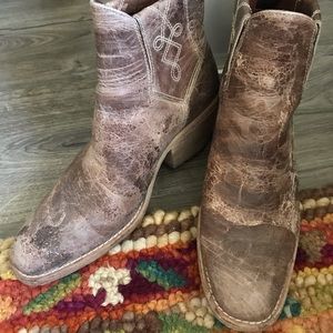 Free people Vintage-style Ankle Boots 👢